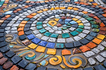 Mosaic - Colorful and intricate background