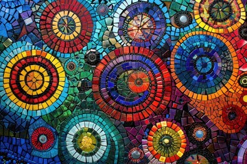 Mosaic - Colorful and intricate background