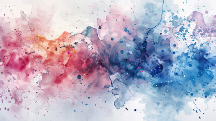 Fluid Harmony: Abstract Watercolor Splendor