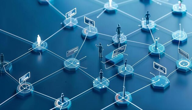 Stakeholder Engagement and Communication, stakeholder engagement and communication in project planning with an image depicting project managers interacting with stakeholders, AI