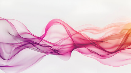 shot of pink abstract smoke form flowing across frame with copy space on a pure white background ,Alcohol ink purple pink texture Fluid ink abstract background. purple pink abstract painting backgroud
