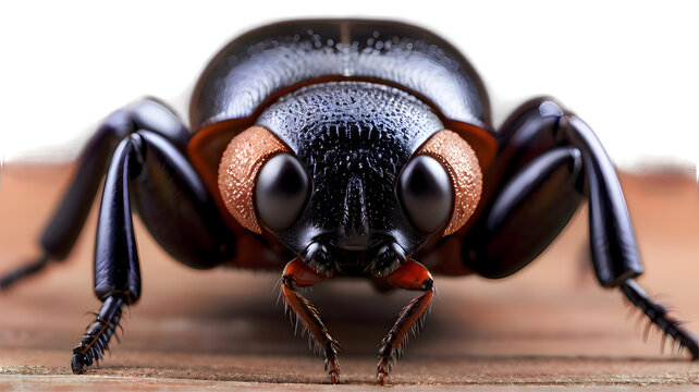 Bess Beetle 3D Design On A PNG Background