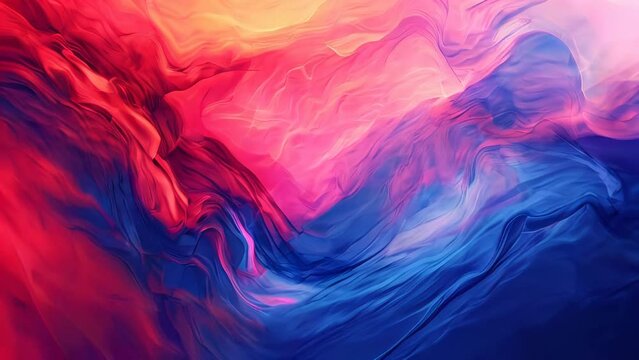 Abstract background with blue, red and yellow colors. Vector illustration.