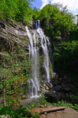 Saklikent Waterfall in Yigilca, Duzce, Turkey.