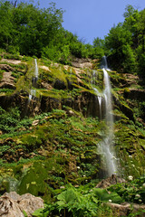 Saklikent Waterfall in Yigilca, Duzce, Turkey.