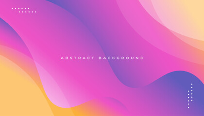 Gradient background with dynamic shapes