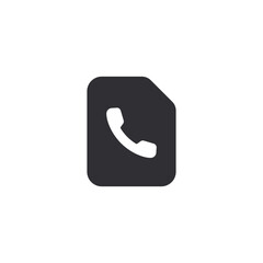 Phone icon. Telephone handset. Communication symbol. Call center. Contact form. Phone sign. Call schedule. SIM card. Phone book. Phonebook. Contact list. Contact list. Telephone symbol. Incoming call.