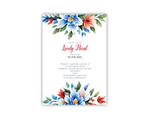 Wedding card background invite vector template greeting card design 