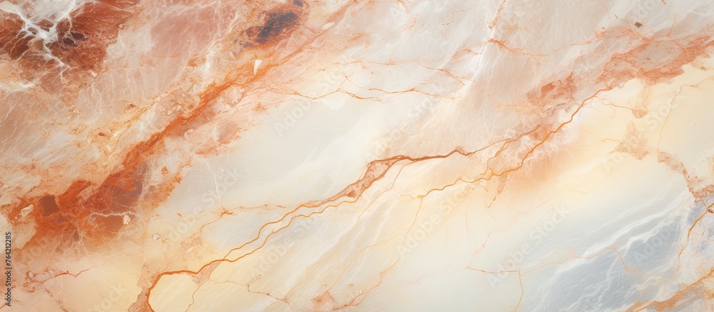 Poster an image featuring a stylish marble texture with a distinctive brown and white design