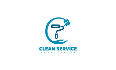 Creative modern Carpet Logo - Carpet Cleaning Service Logo.