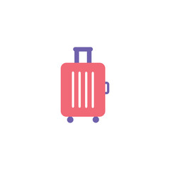Luggage Flat Icon. Vector Art.
