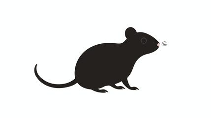 Mouse icon vector isolated on white background logo