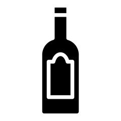 Alcoholic bottle icon