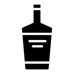Alcoholic bottle icon