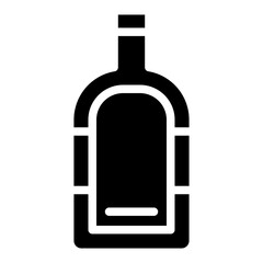 Alcoholic bottle icon