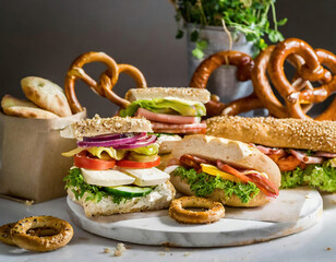sandwiches, selection, fast food, variety, healthy, vegetarian, vegan, organic, cut, fastfood, layered, delivery, diner, party, burger, cook, kitchen, dining, many, popular, taste, classic, different,
