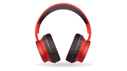 Vector headphones icon. audio jack sign
