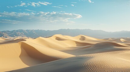 Endless Desert Dunes