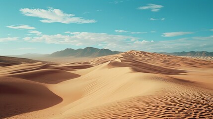 Fototapeta na wymiar Endless Desert Dunes