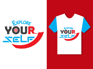 Stylish t-shirt and apparel trendy design with simple typography, good for T-shirt graphics, poster, print and other uses.
