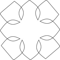 Swirly Vector Frame