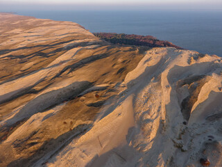 Fototapeta na wymiar Dead Dunes in Neringa, Lithuania