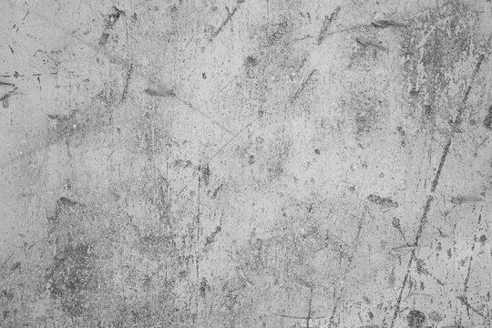 Scratched grey concrete wall. Grunge texture with transparent background. To create a grunge effect on photos 