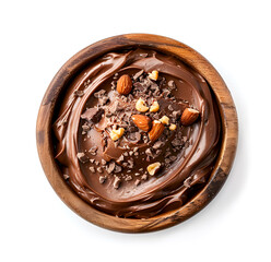 Chocolate paste with nuts