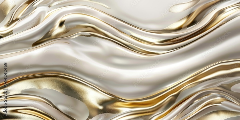 Poster a close up of a gold and silver background abstract background with copy-space