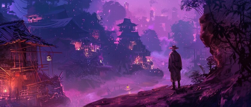 A smuggler navigates treacherous routes, transporting forbidden goods across borders under the cover of darkness