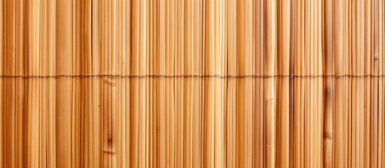 Close-up of bamboo wall and wooden fence