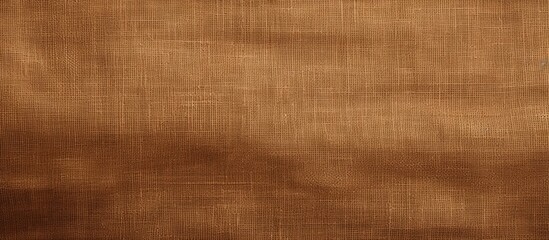 Fototapeta premium Brown fabric with a tiny hole close up