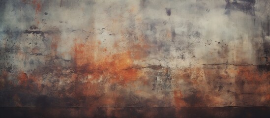 Old metal wall with rust and paint against black background - obrazy, fototapety, plakaty