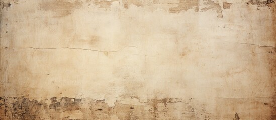 Faded wall and paper textures in the background