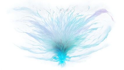 Obraz premium Mesmerizing of pastel-colored powder exploding in every direction