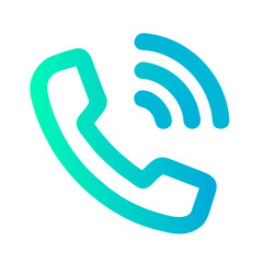 Phone vector icon illustration silhouette clipart element symbol on a Transparent Background