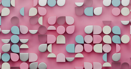 geometric shapes abstract background