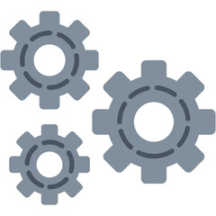 Gears, processing, settings, cog, Development Icon