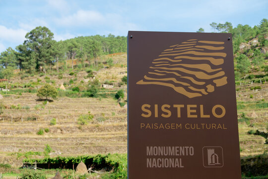 Sistelo Village in Arcos de Valdevez, Portugal. Rural tourism and relaxing with nature. Often considered one of the most beautiful villages in Portugal and has the nickname of Little Portuguese Tibet.