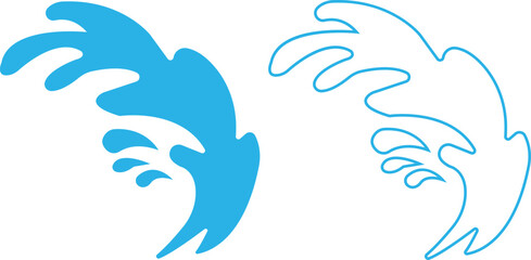 Water drops. Cartoon tears, nature splash elements. Isolated transparent background raindrop or sweat, wet droplets of dew shapes collection aqua vector set of silhouette droplet, drop liquid icons.