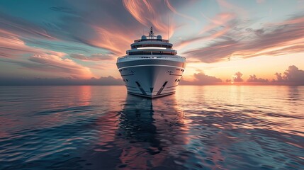 reality travel agency's enticing cruise trip deals, tailored to fulfill your wanderlust dreams with unforgettable experiences. - obrazy, fototapety, plakaty