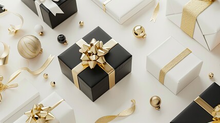 exclusive discount offers, featuring elegant black, white, and gold tones, accompanied by enticing rewards and gift coupons.