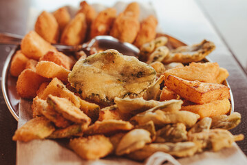 The Mixed Piedmontese Fried (fritto misto alla Piemontese) is a tipical main course of the Piemonte...