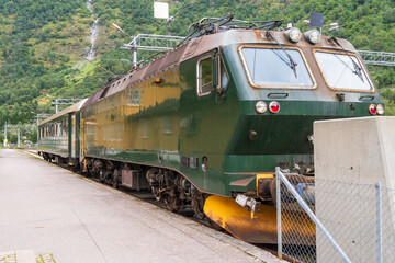 Flam Flaam Railway in Norway - 764274229
