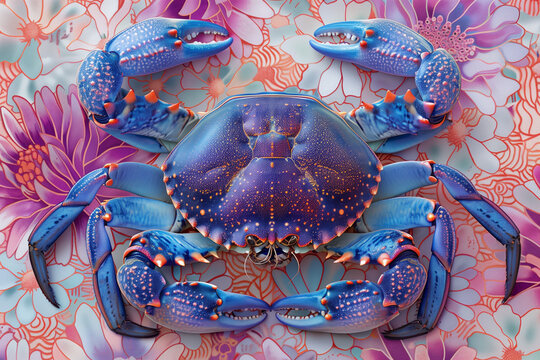 Cancer zodiac sign. Ai generated image