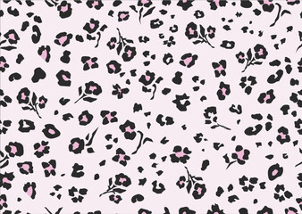  leopad classic pink leopard seamless