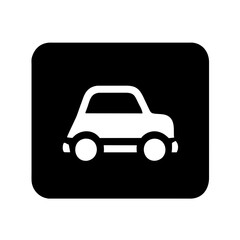 Car Icon Vector, Transportation Method Graphic Illustration