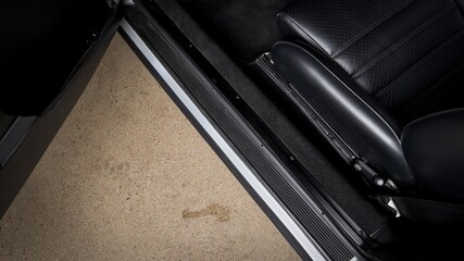 Drivers door sill
