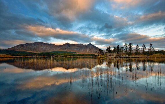 inagh lake ireland landscape connemara