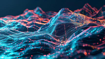 Futuristic Data Wave: Illuminating Technological Landscape. Generative AI